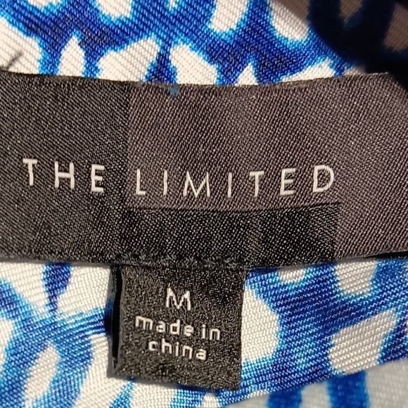 The Limited EUC Women's Halter Blouse, Medium with Bow on Left Shoulder - Picture 2 of 11